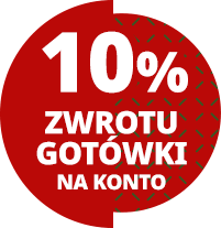 Zyskaj nawet 10% zwrotu gotówki na konto!